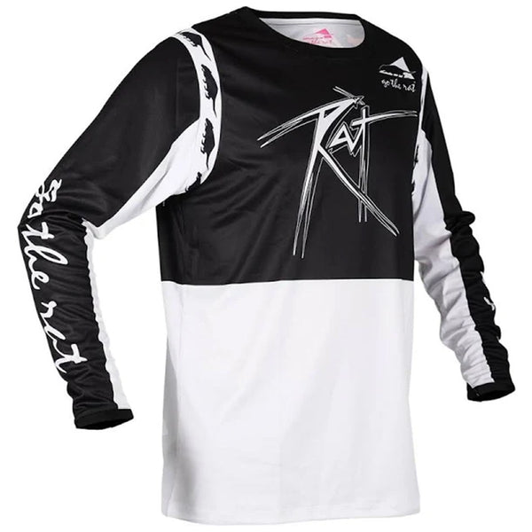 Rat Racing - Black Top Black/White Jersey