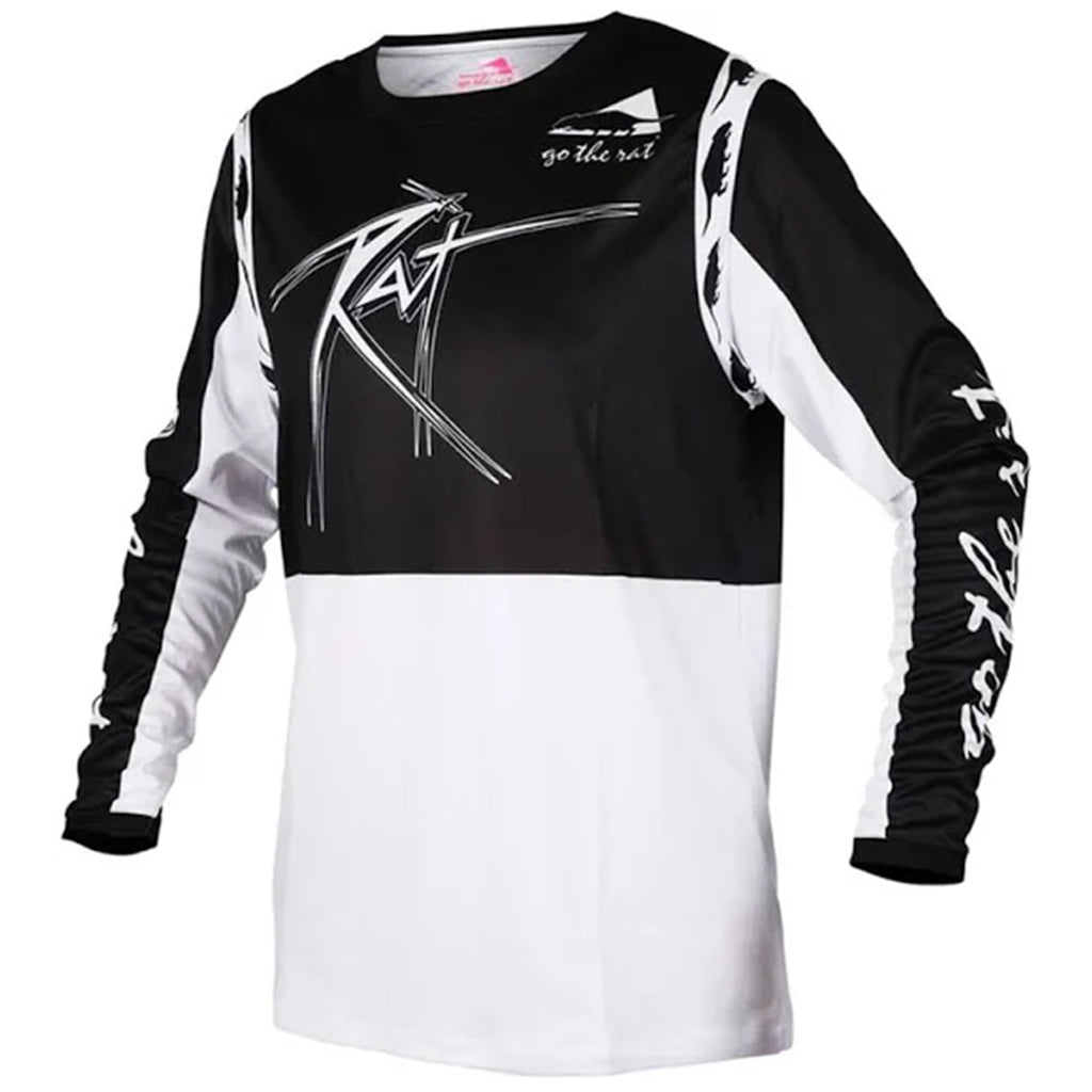 Rat Racing - Black Top Black/White Jersey