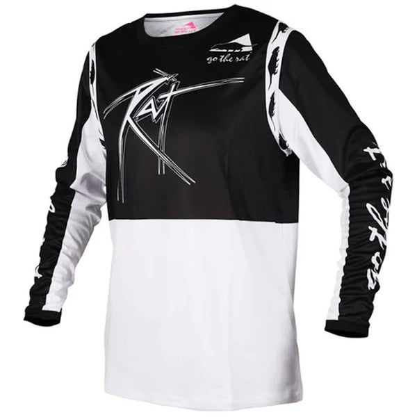 Rat Racing - Black Top Black/White Jersey