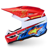 Alpinestars - Youth SM3 Falcon Red/White/Blue/Yellow Helmet