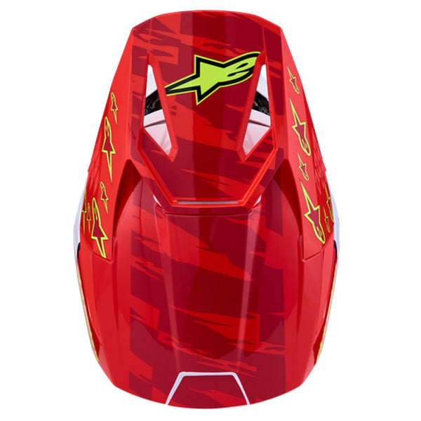 Alpinestars - Youth SM3 Falcon Red/White/Blue/Yellow Helmet