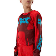 Fox - 2027 Youth 180 Raid Rust/Red Jersey