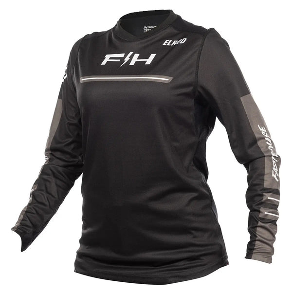 Fasthouse - Womens Elrod React Black Jersey