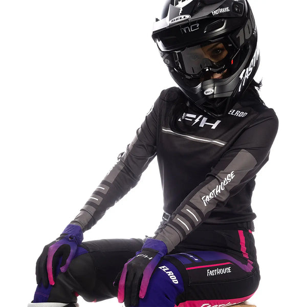 Fasthouse - Womens Elrod React Black Jersey