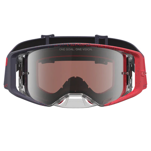 Alpinestars - Supertech Hiten Black/Red Mirror Lens Goggle