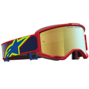 Alpinestars - Vision 5 Drag Red/Blue Mirror Lens Goggle