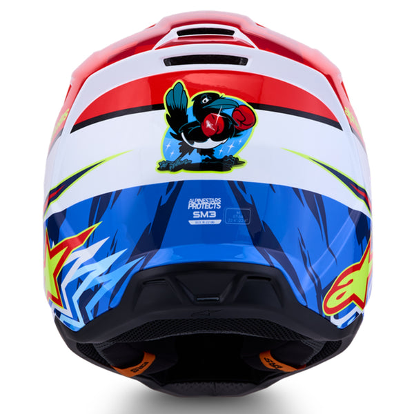 Alpinestars - SM3 Falcon Red/White/Blue/Yellow Helmet