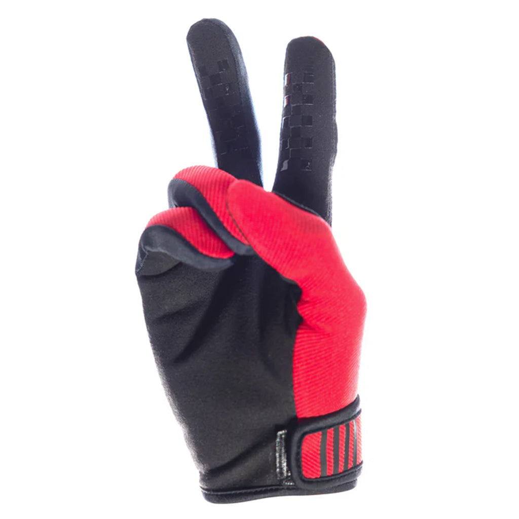 Fasthouse - Carbon Eternal Red Glove