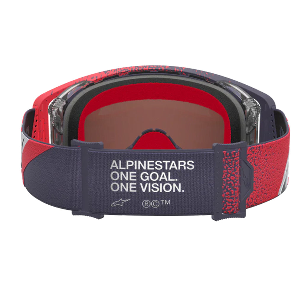 Alpinestars - Supertech Hiten Black/Red Mirror Lens Goggle