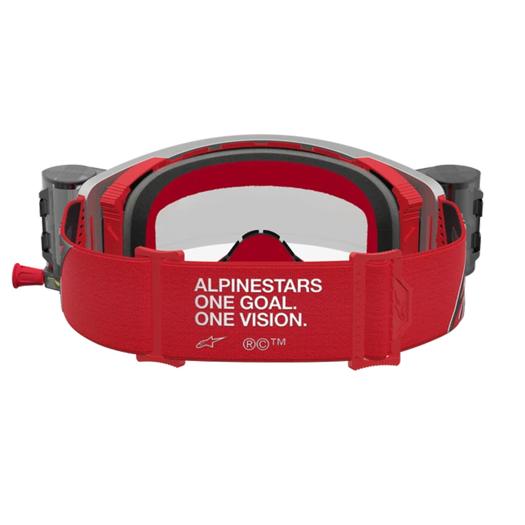 Alpinestars - Supertech Firma Red/Silver Roll Off Goggle
