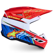 Alpinestars - SM3 Falcon Red/White/Blue/Yellow Helmet