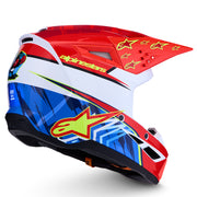Alpinestars - SM3 Falcon Red/White/Blue/Yellow Helmet