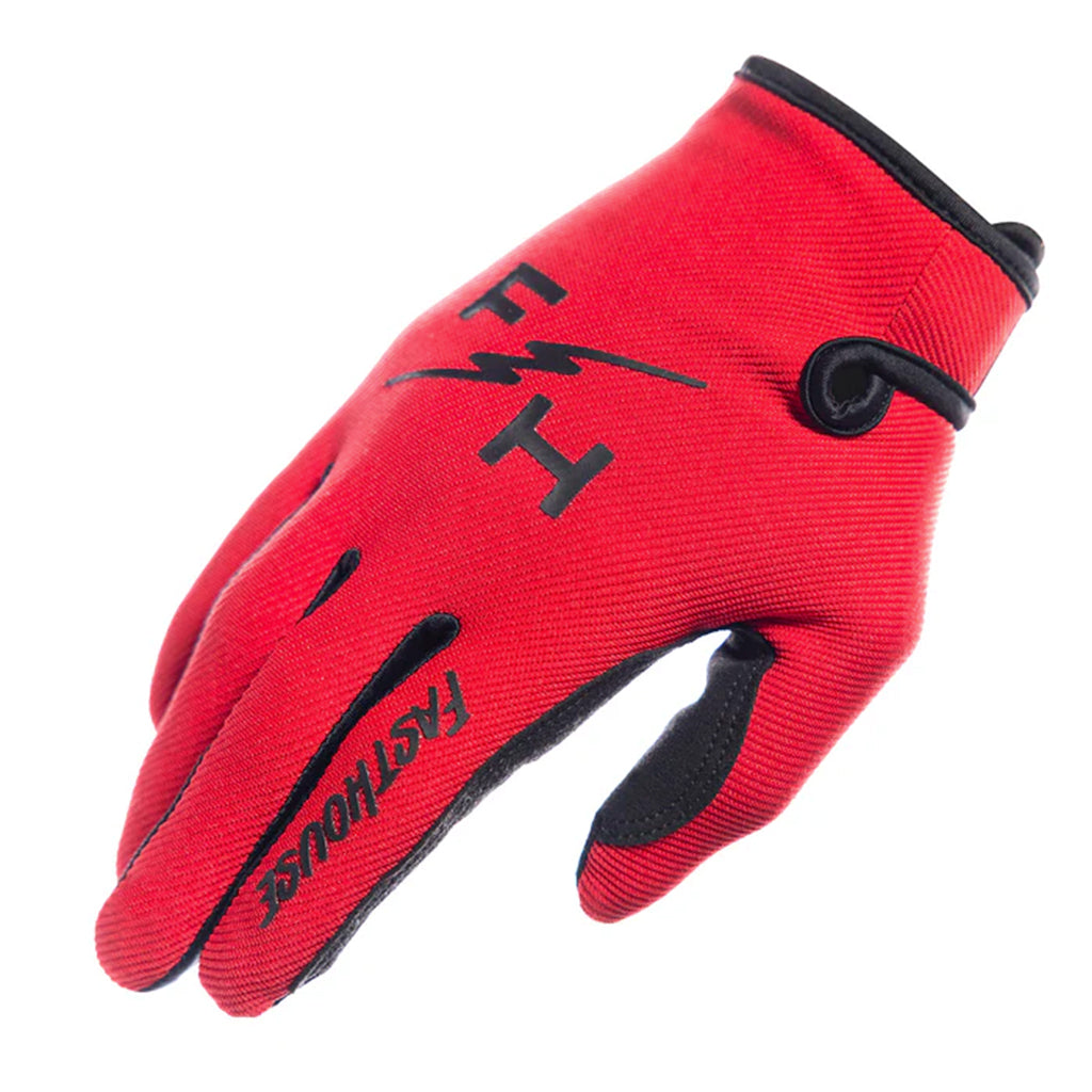 Fasthouse - Carbon Eternal Red Glove