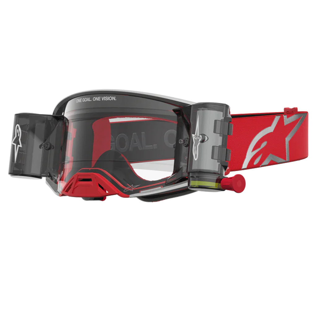 Alpinestars - Supertech Firma Red/Silver Roll Off Goggle