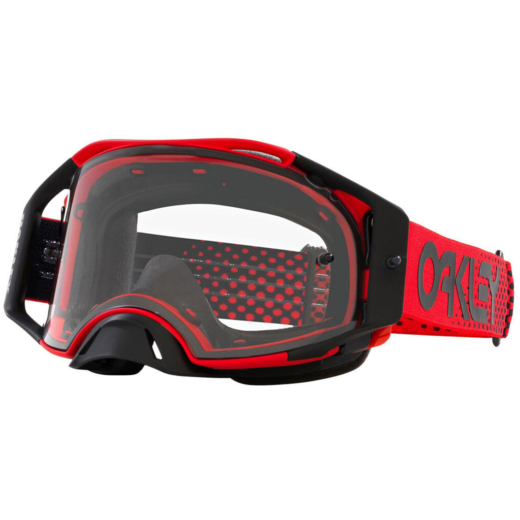 Oakley - Airbrake Moto B1B Red/Black Clear Lens Goggles