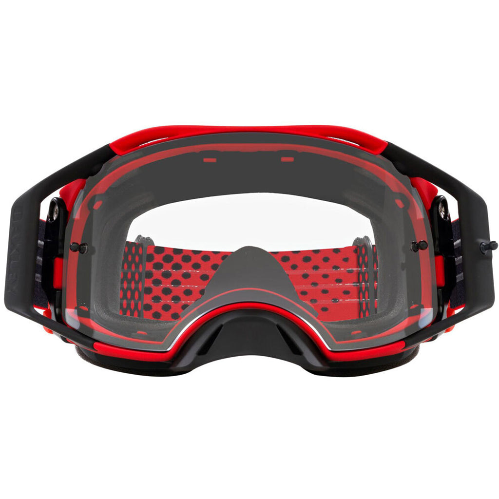 Oakley - Airbrake Moto B1B Red/Black Clear Lens Goggles