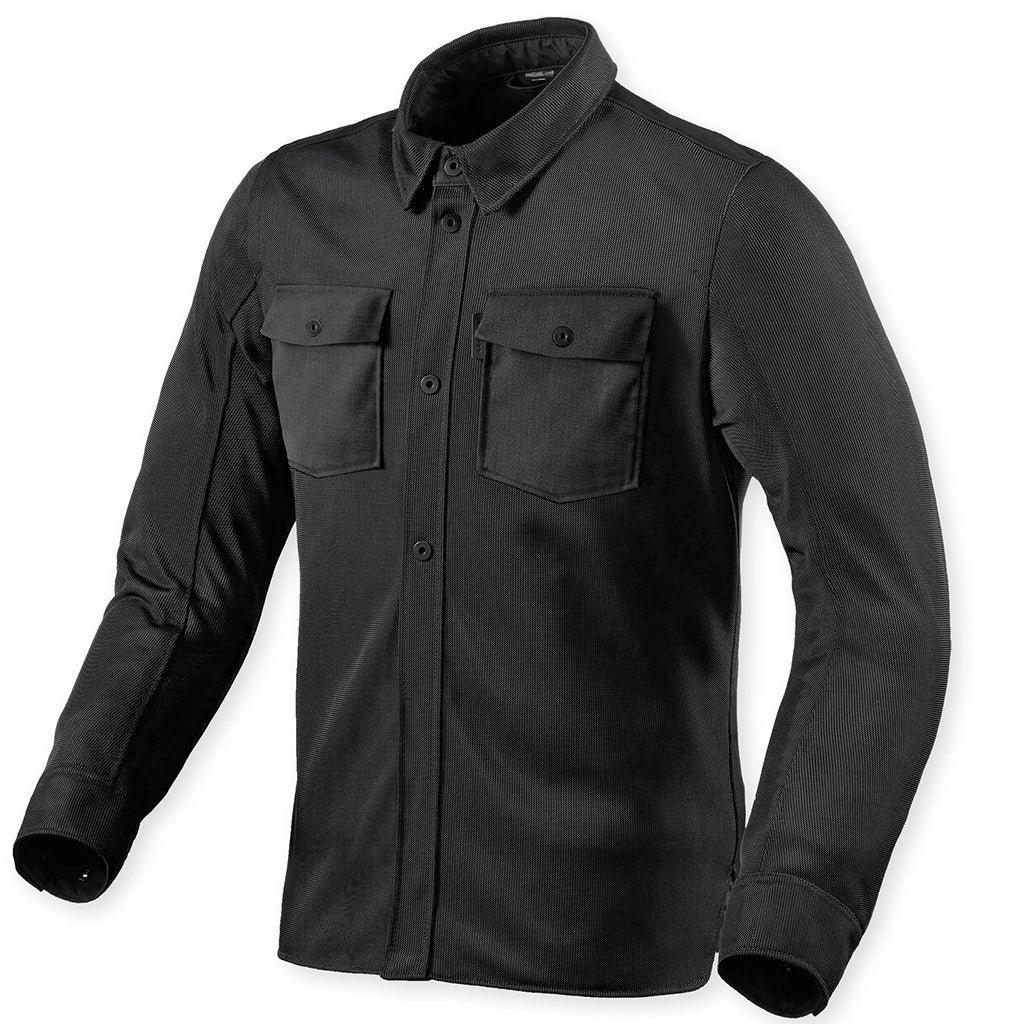 Rev-It - Tracer Air 2 Black Overshirt