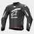 Alpinestars - GP Plus R V4 Black/White Rideknit Leather Jacket