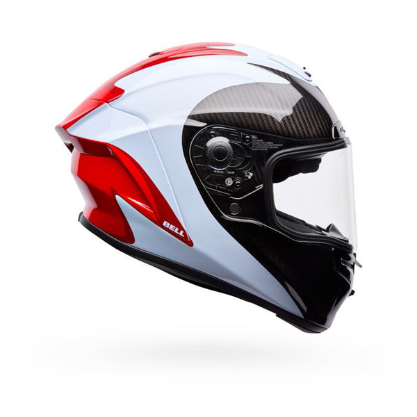 Bell - Racestar DLX Flex Fluid Red/White Helmet