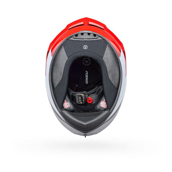 Bell - Racestar DLX Flex Fluid Red/White Helmet