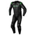 RST - S-1 Black/Grey/Green 1 Piece Leather Suit