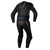 RST - S-1 Black/Grey/Blue 1 Piece Leather Suit