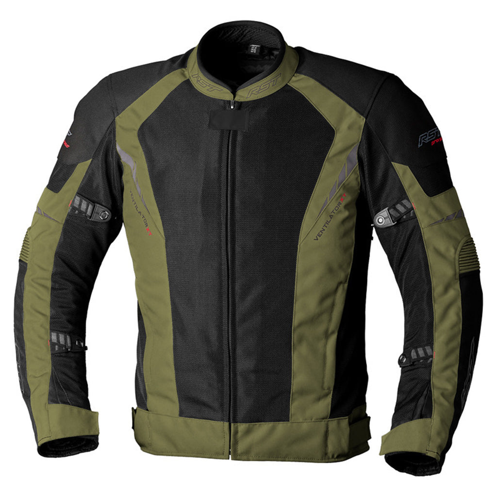 RST - Ventilator-XT Pro Black/Green Jacket