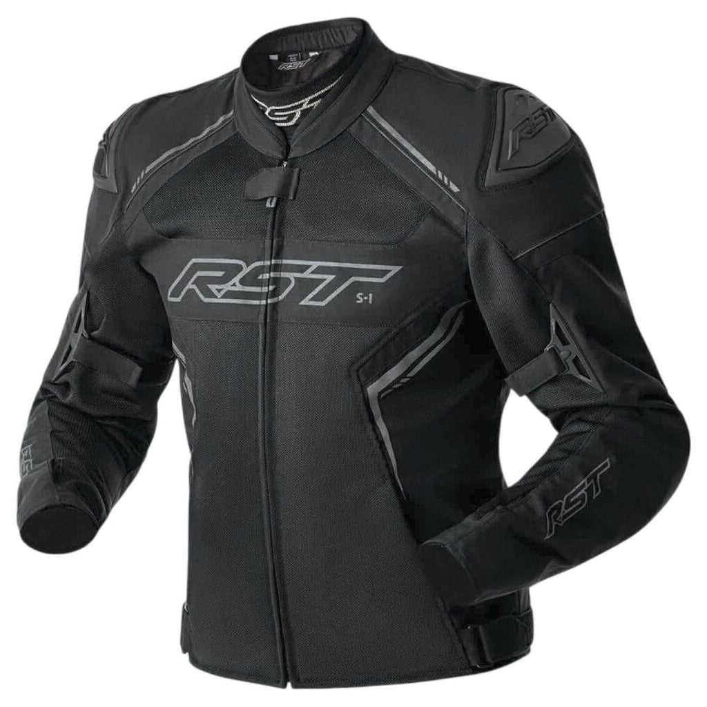 RST - S1 D30 CE Vented Black Jacket