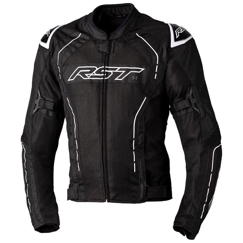 RST - S-1 CE Vented Black/White Jacket