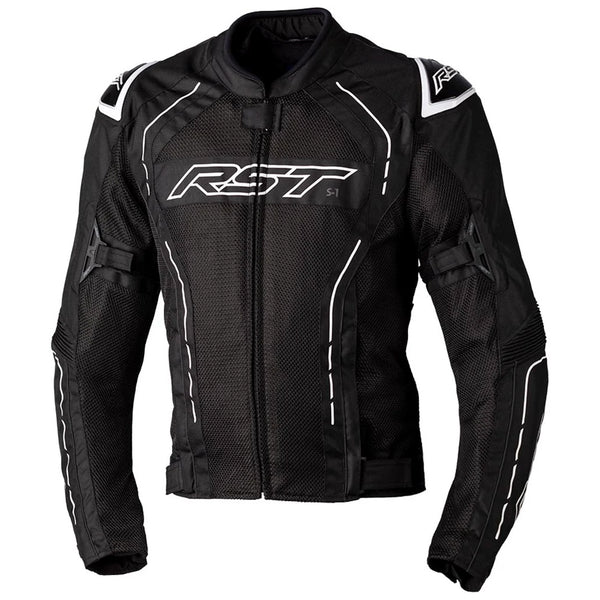 RST - S-1 CE Vented Black/White Jacket