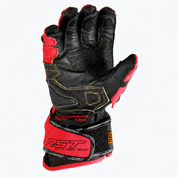 RST - Pro Series GP D30 Black/Red Gloves