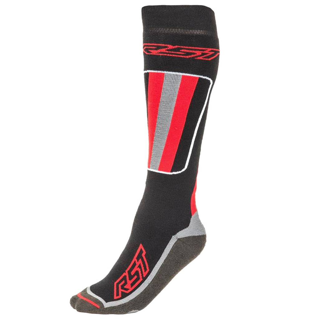 RST - Tourtech Black/Red Riding Socks