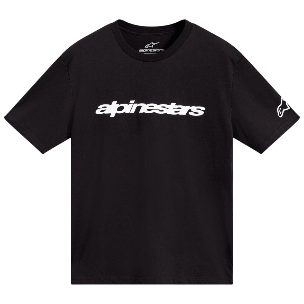 Alpinestars - Race Wordmark Black/White Tee