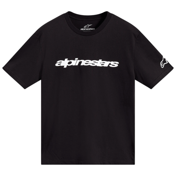 Alpinestars - Race Wordmark Black/White Tee