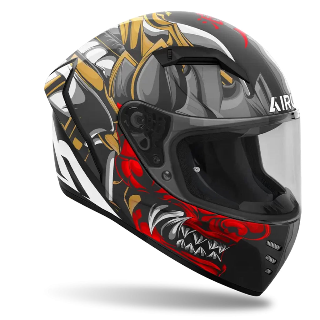 Airoh - Connor Samurai Black/Gold Helmet