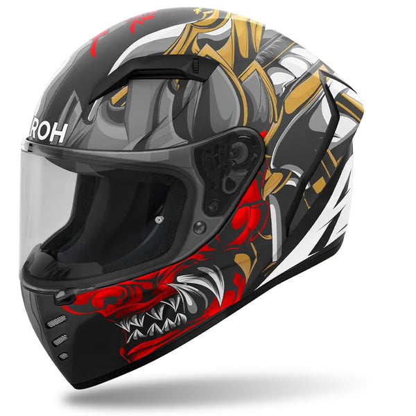 Airoh - Connor Samurai Black/Gold Helmet