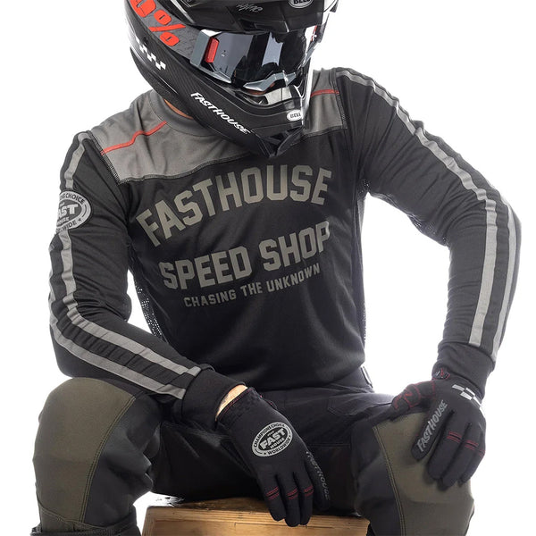 Fasthouse - Sanguaro Petrol Black/Grey MX Combo