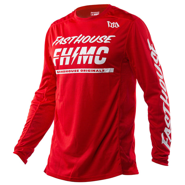 Fasthouse - Grindhouse Score Red/White MX Combo