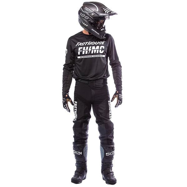 Fasthouse - Grindhouse Score Black/White MX Combo