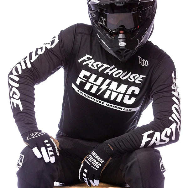 Fasthouse - Grindhouse Score Black/White Jersey