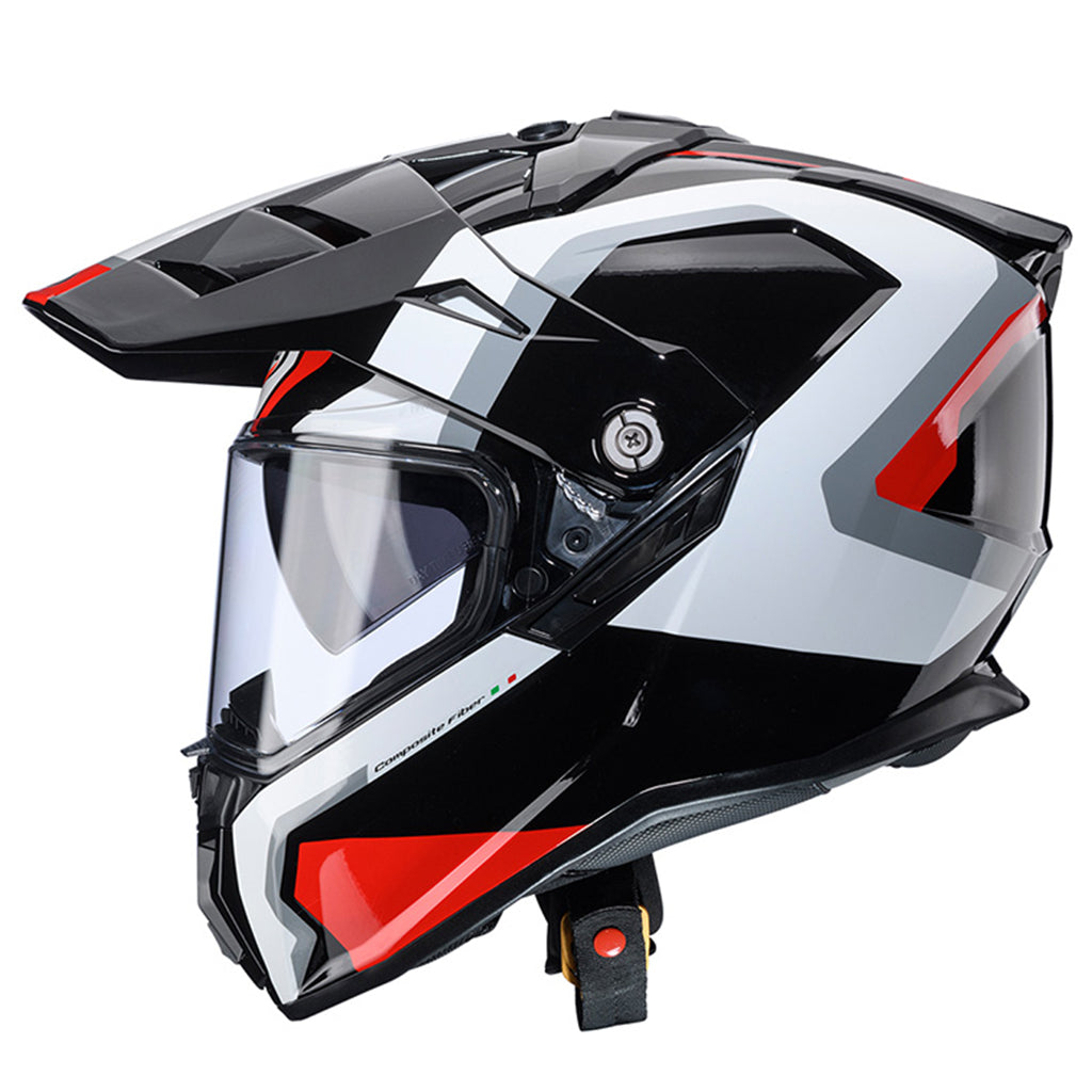 Caberg - Tanami Scram Black/Red/White Adventure Helmet