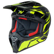 Nitro - MX710 Shard 2 Yellow/Black Helmet