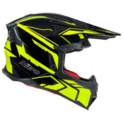 Nitro - MX710 Shard 2 Yellow/Black Helmet