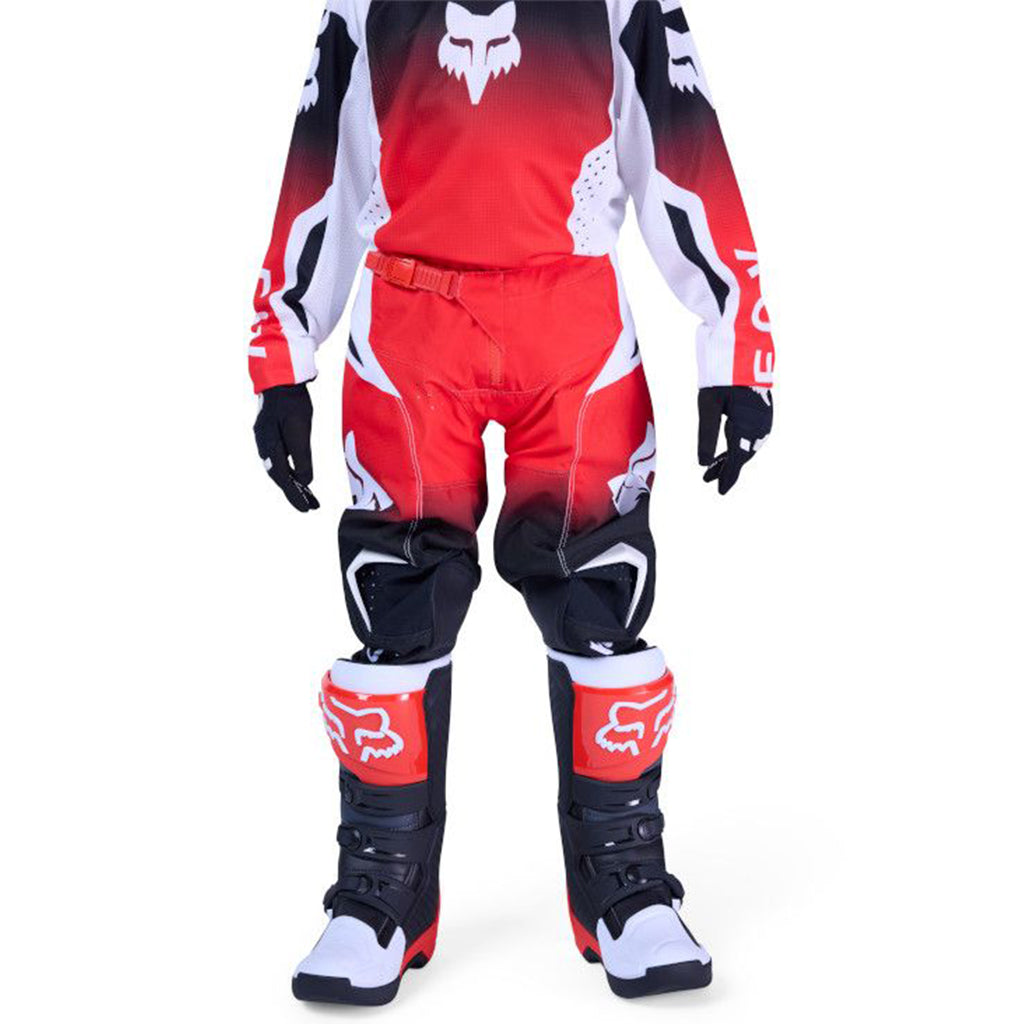 Fox - 2026 Youth 180 Shield Flo Red MX Combo - AMA Warehouse