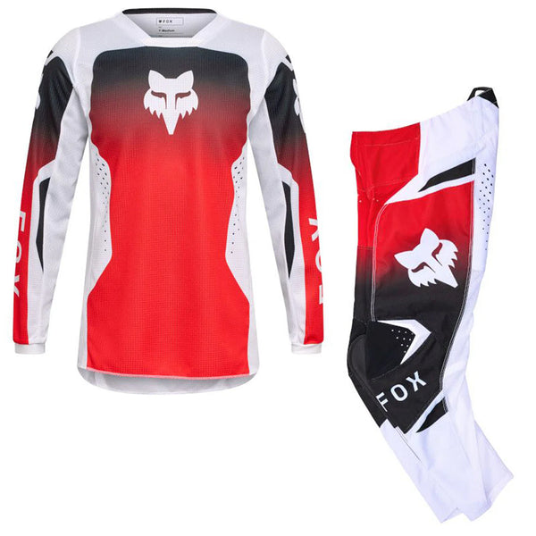 Fox - 2026 Youth 180 Shield Flo Red MX Combo