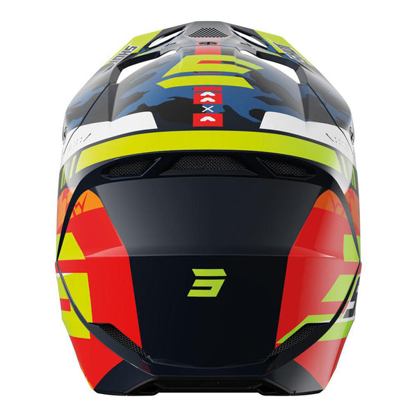 Shot - 2026 Furious Flash Blue/Neon Yellow Helmet