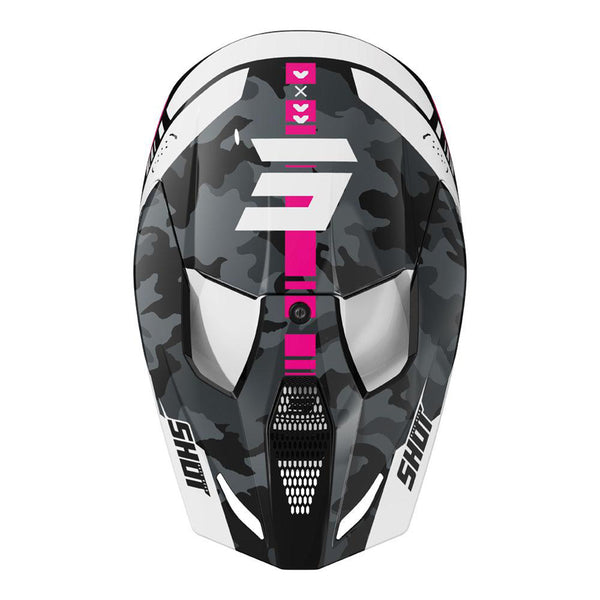 Shot - 2026 Kids Furious Flash Pink Helmet