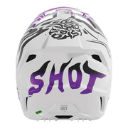 Shot - 2026 Kids Speed Ghost Gloss Purple Helmet