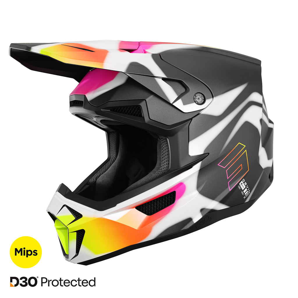 Shot - 2026 Lite Devil Matt Black MIPS D30 Helmet