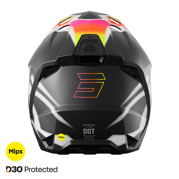 Shot - 2026 Lite Devil Matt Black MIPS D30 Helmet